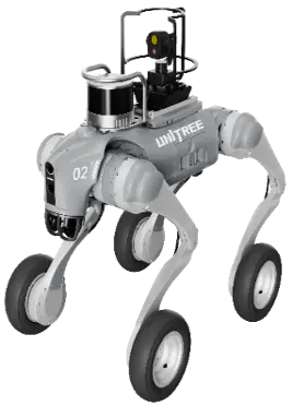 Unitree Go2-W inspection package, Model Go2-W-U5