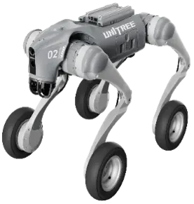 Unitree Go2-W Plus, Model Go2-W-U2